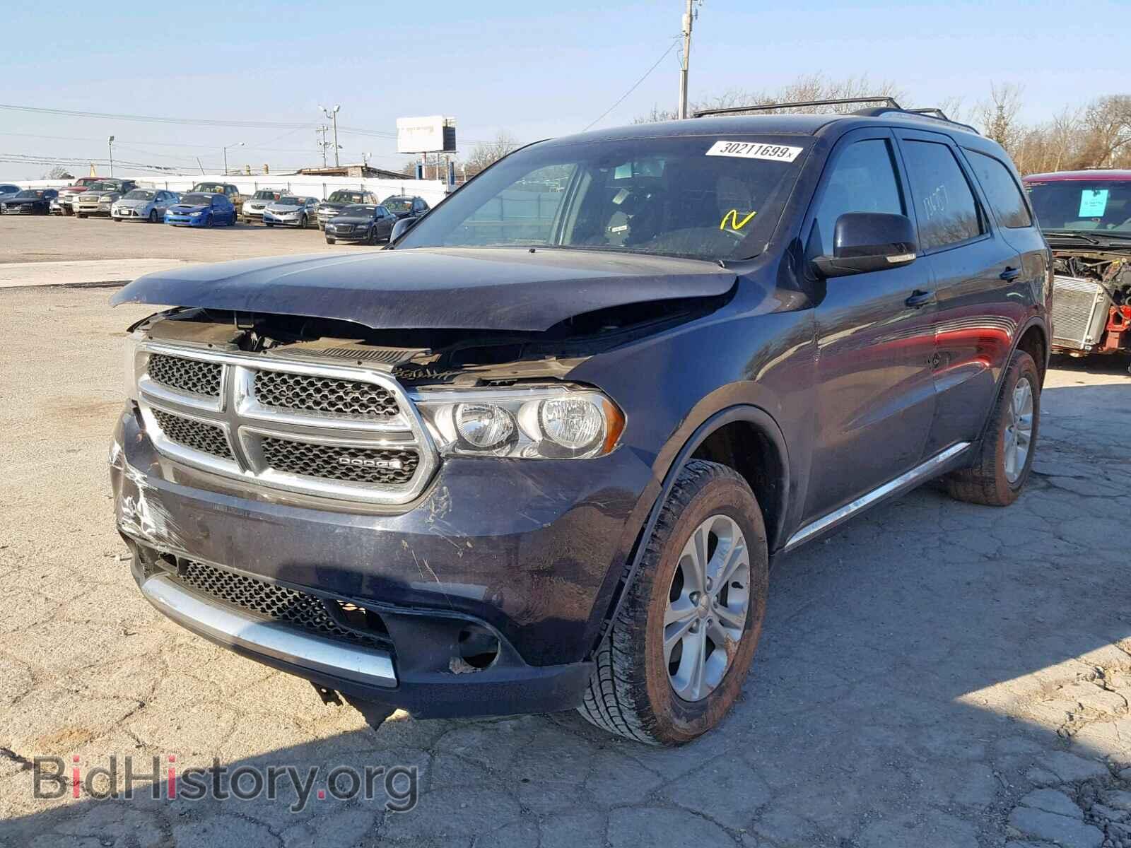 2011 DODGE DURANGO - VIN: 1D4RD4GG9BC637849 - Фото 2