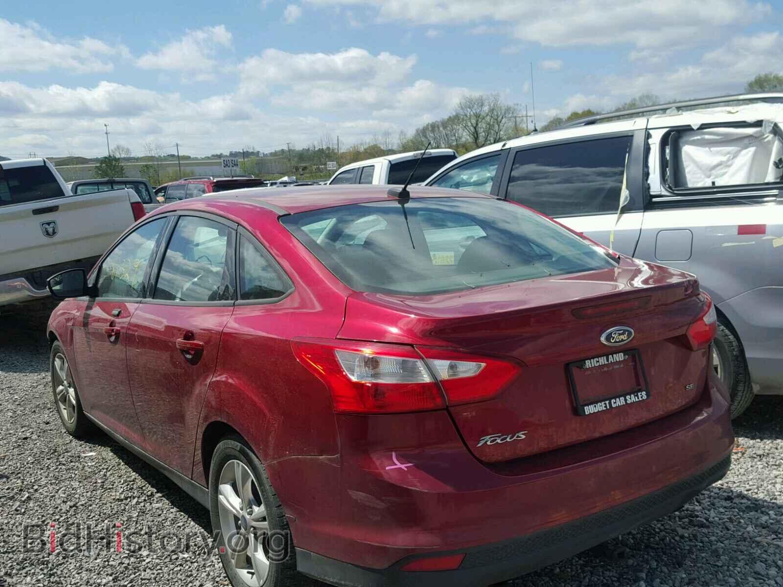 2014 FORD FOCUS - VIN: 1FADP3F2XEL112341 - Фото 3