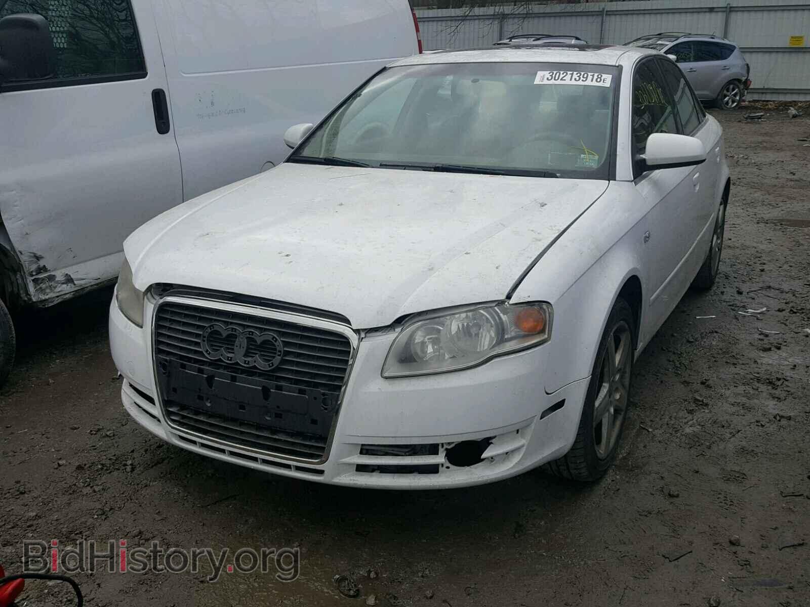 2007 AUDI A4 - VIN: WAUDF78E67A020828 - Фото 2