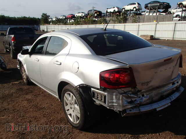 2012 DODGE AVENGER - VIN: 1C3CDZAB2CN136101 - Фото 3