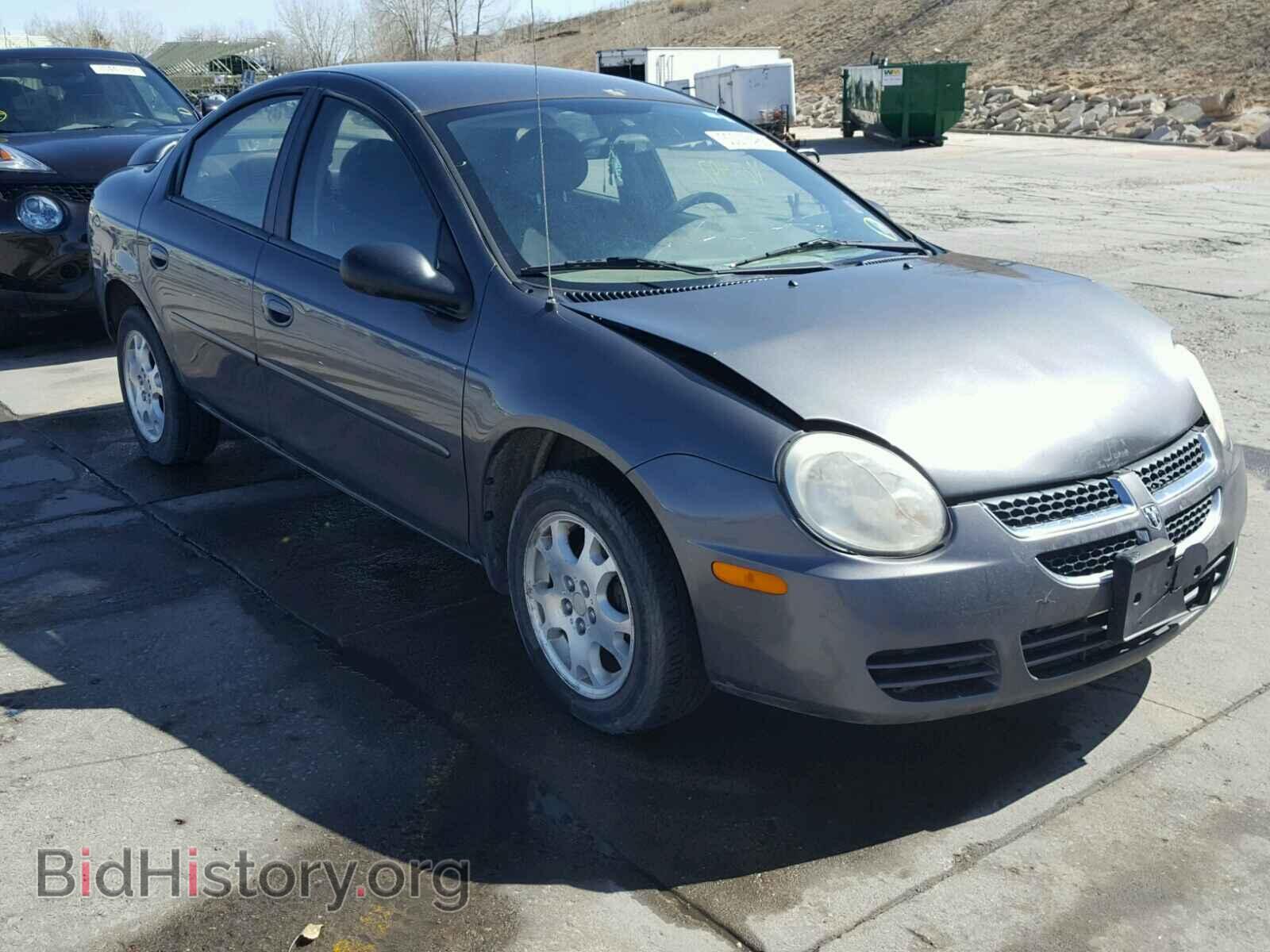 Фотография 1B3ES56C54D577203 - DODGE NEON 2004