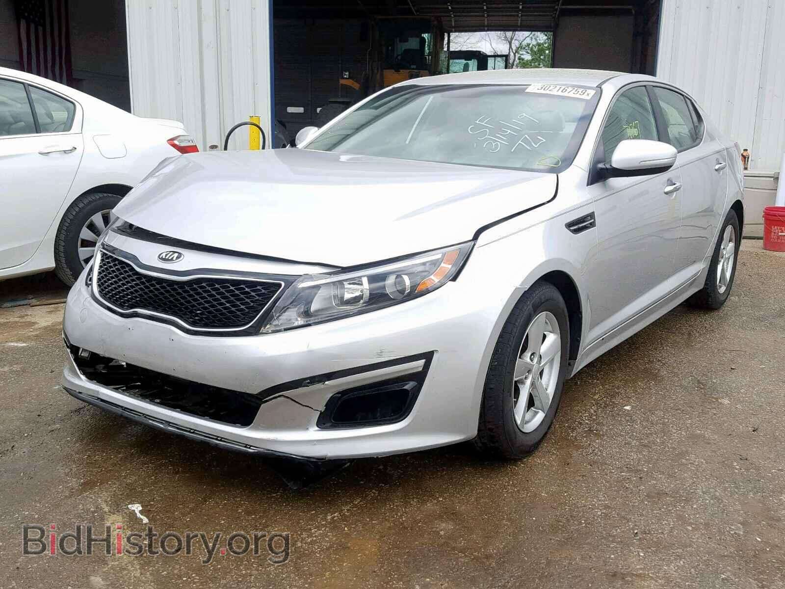 2014 KIA OPTIMA - VIN: KNAGM4A73E5482251 - Фото 2