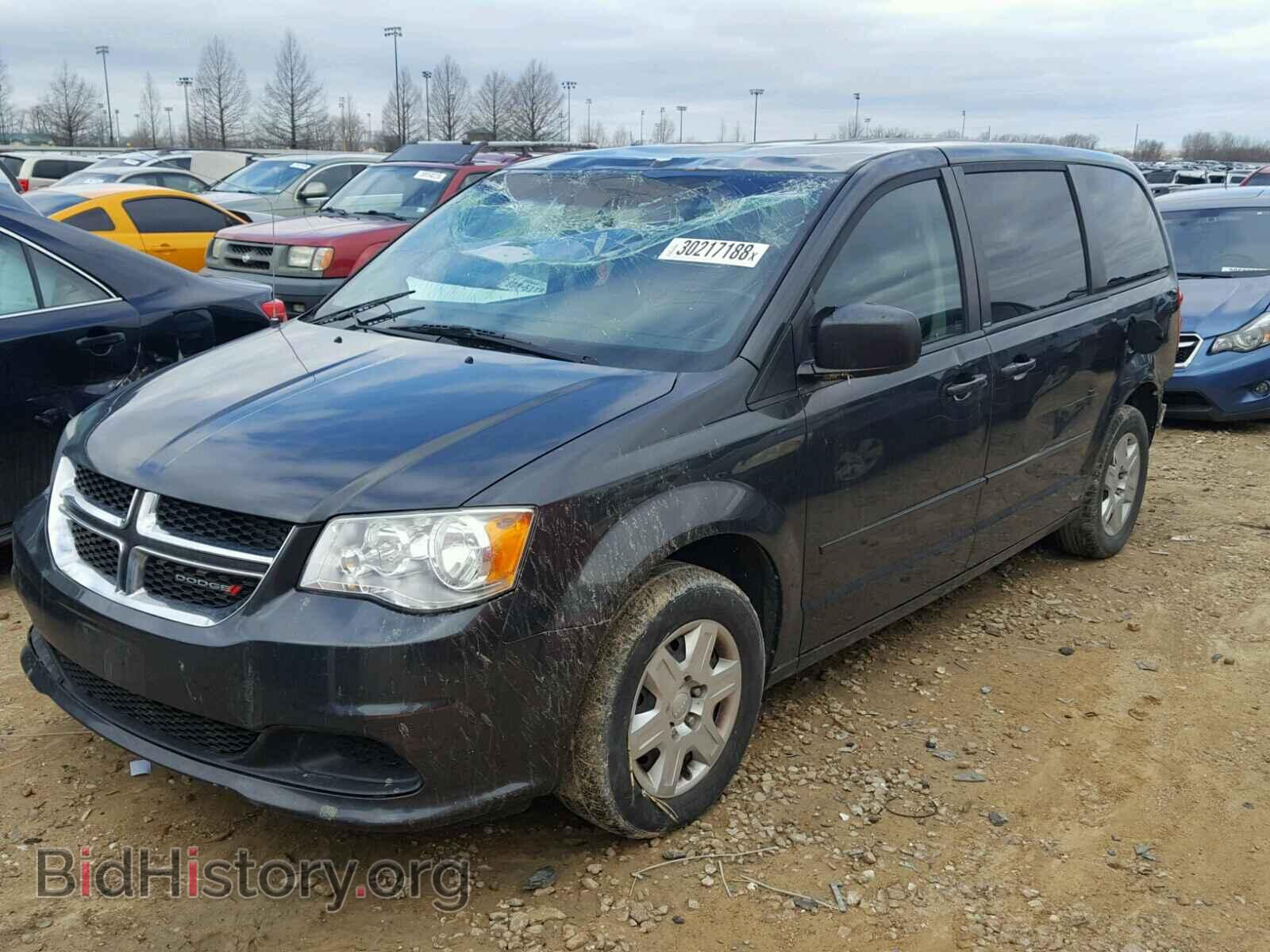 2012 DODGE CARAVAN - VIN: 2C4RDGBGXCR418333 - Фото 2