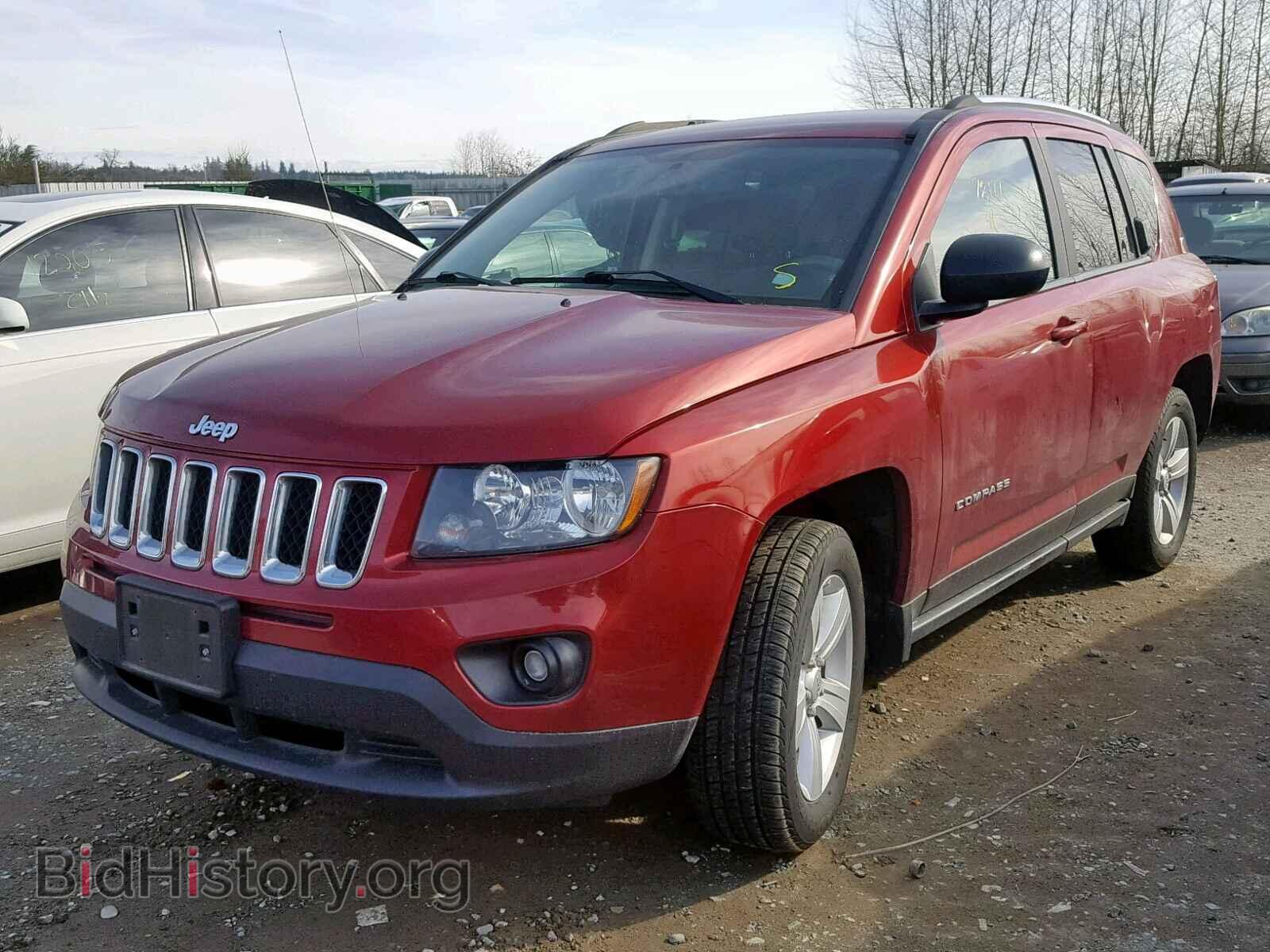 2014 JEEP COMPASS SP - VIN: 1C4NJDBB2ED689287 - Фото 2