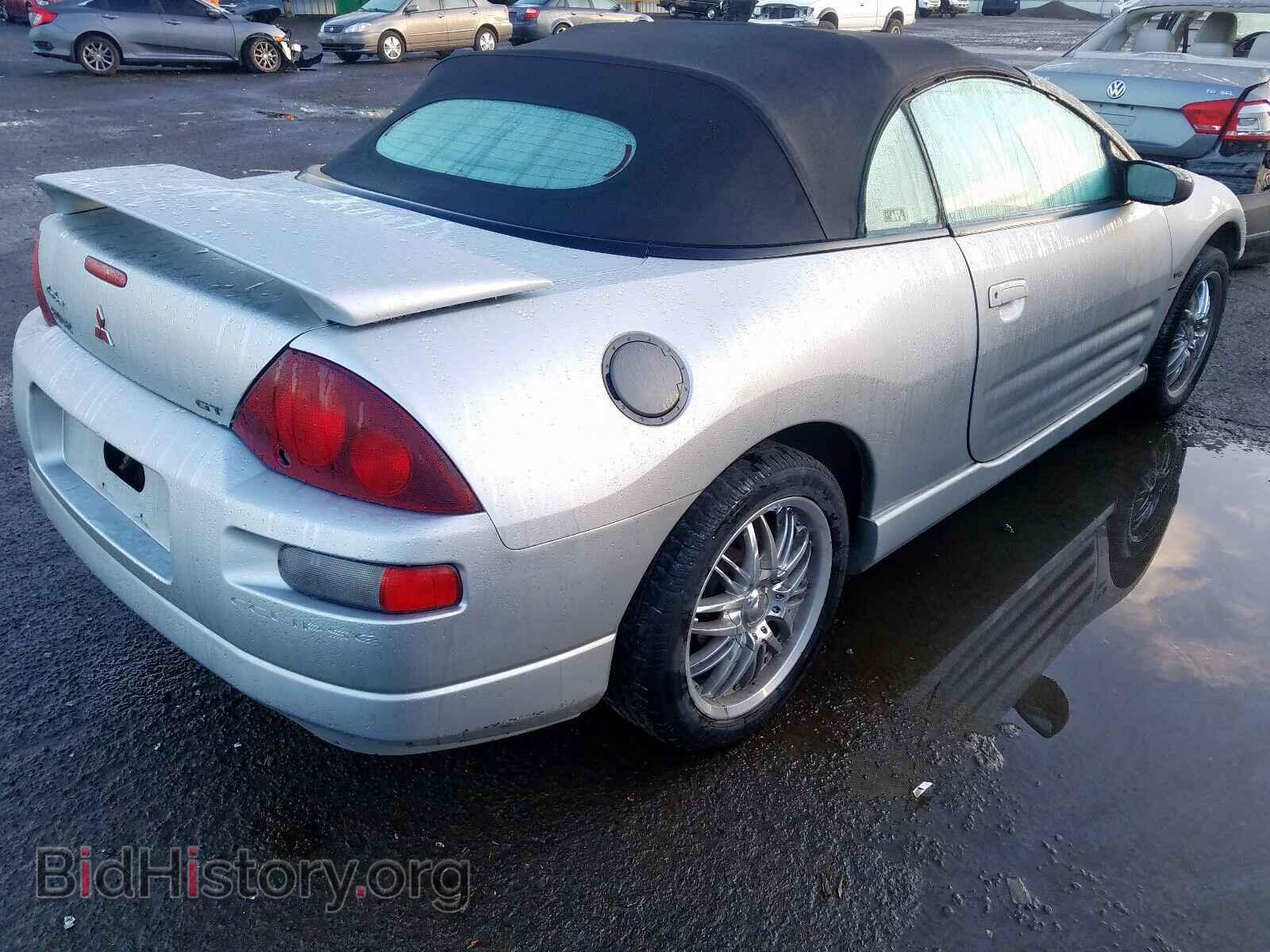 2001 MITSUBISHI ECLIPSE - VIN: 4A3AE55H61E004220 - Фото 4