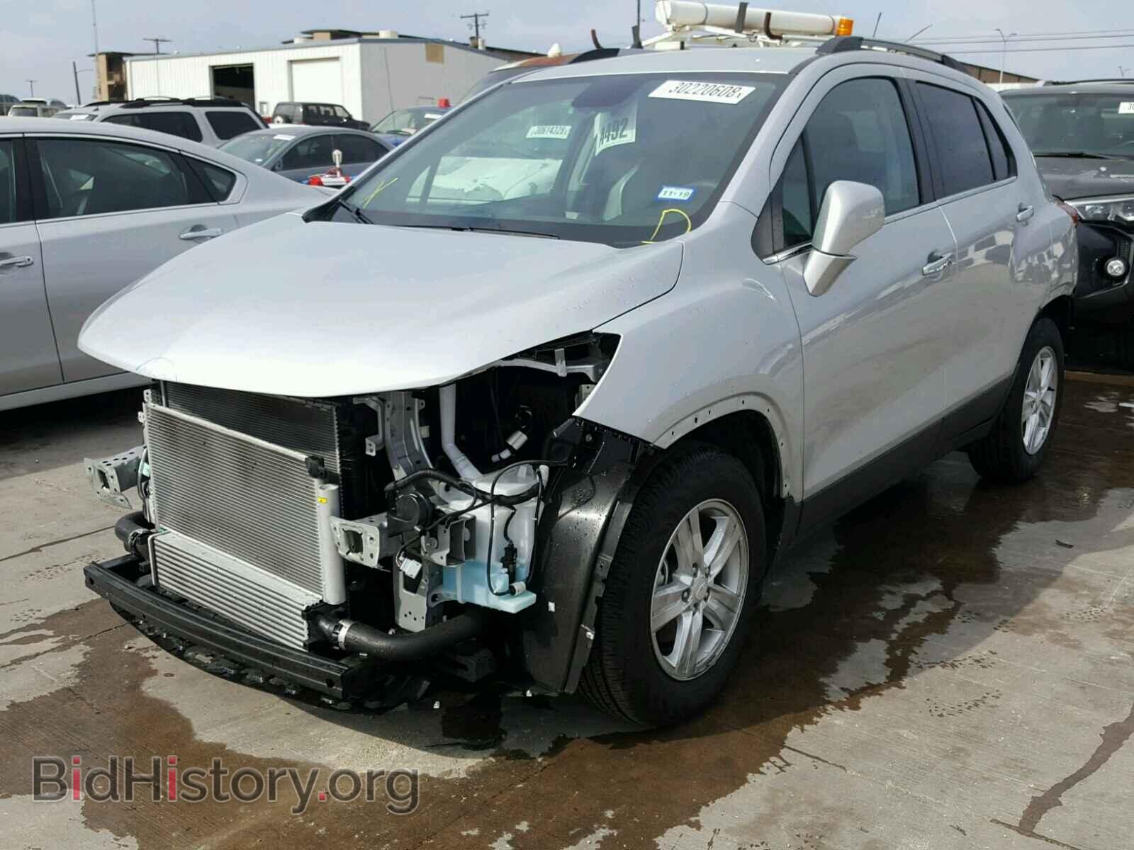 2017 CHEVROLET TRAX - VIN: 3GNCJLSB3HL290492 - Фото 2