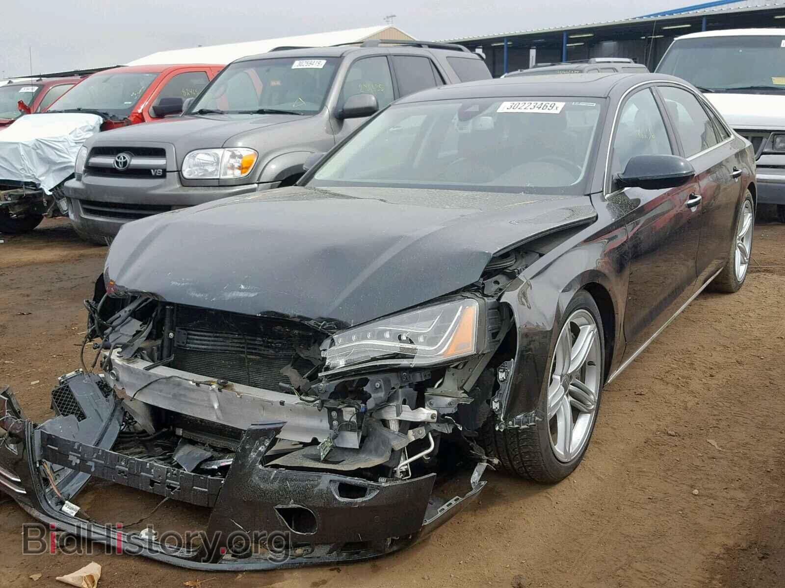 2013 AUDI A8 - VIN: WAUR2AFD4DN007797 - Photo 2
