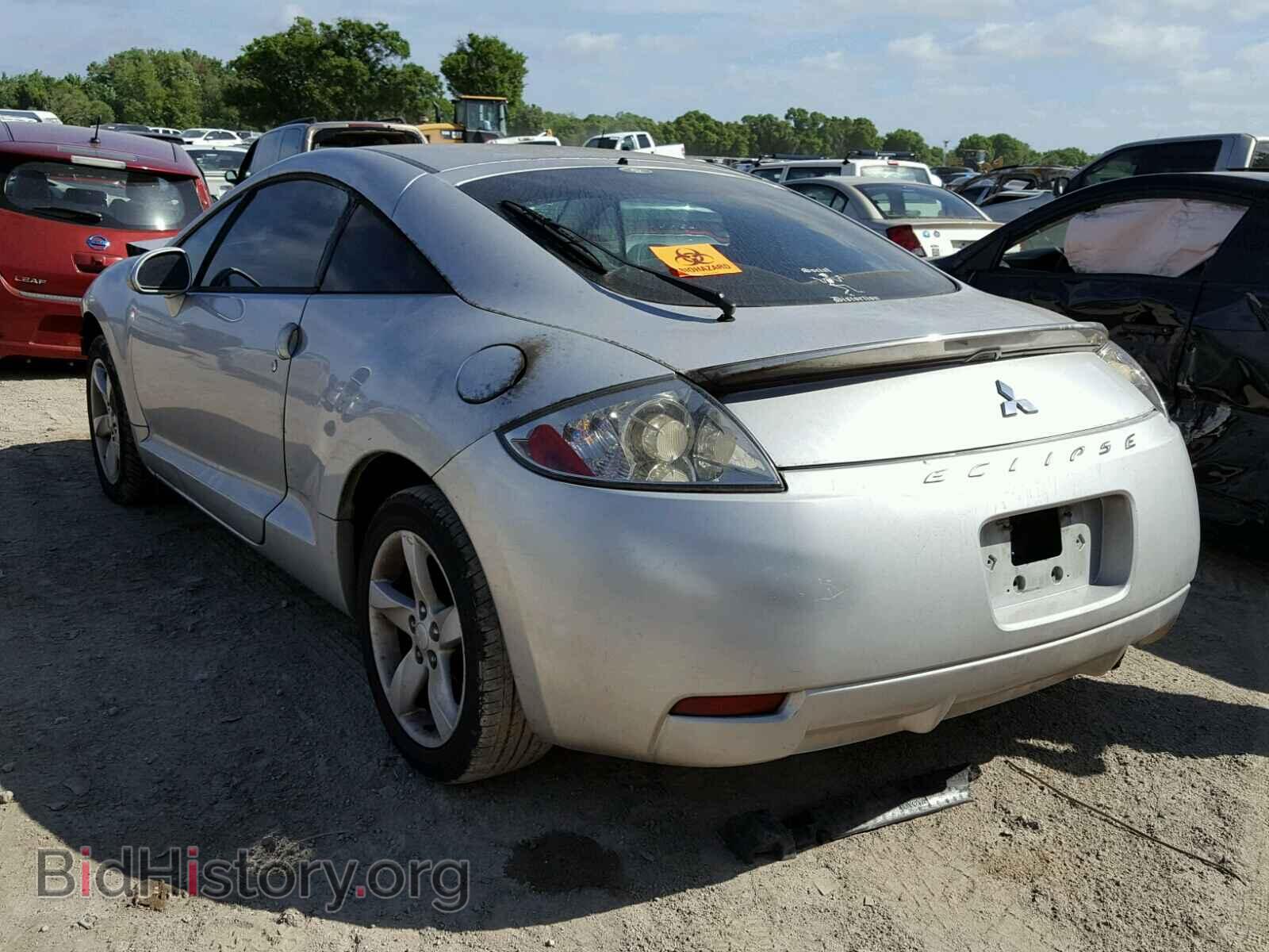2006 MITSUBISHI ECLIPSE - VIN: 4A3AK24F16E003202 - Фото 3