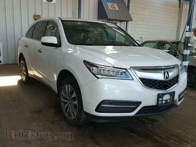 Photo 5FRYD4H41EB019038 - ACURA MDX 2014