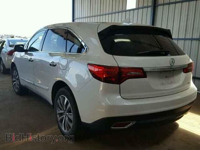 2014 ACURA MDX - VIN: 5FRYD4H41EB019038 - Фото 3