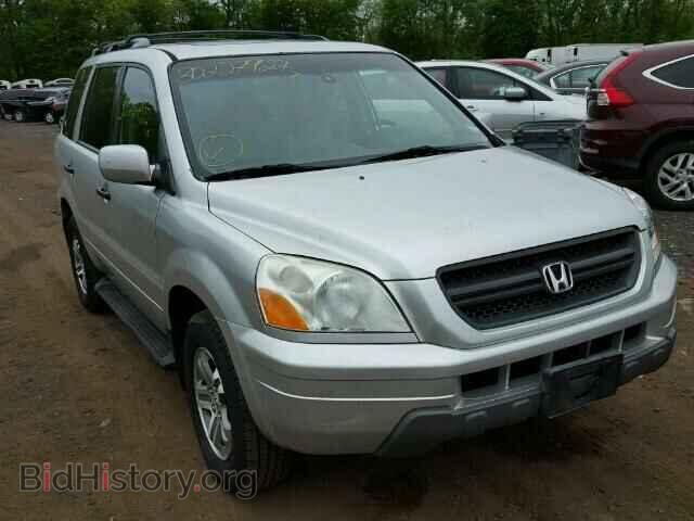 Photo 5FNYF18545B050996 - HONDA PILOT 2005