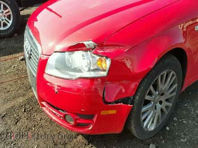 2006 AUDI A4 - VIN: WAUDF78EX6A088581 - Фото 9
