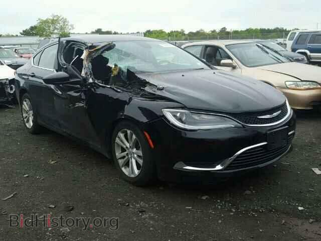 Photo 1C3CCCABXFN649116 - CHRYSLER 200 2015