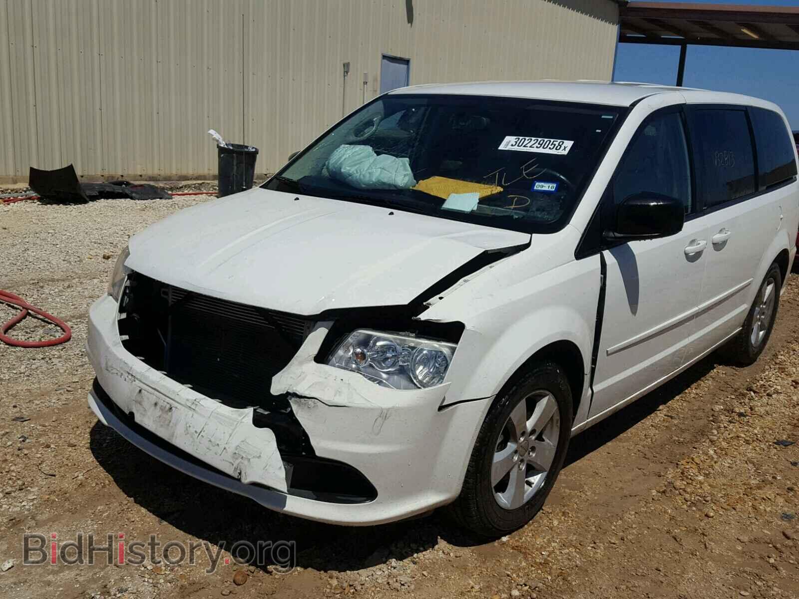 2013 DODGE CARAVAN - VIN: 2C4RDGBG0DR543021 - Фото 2