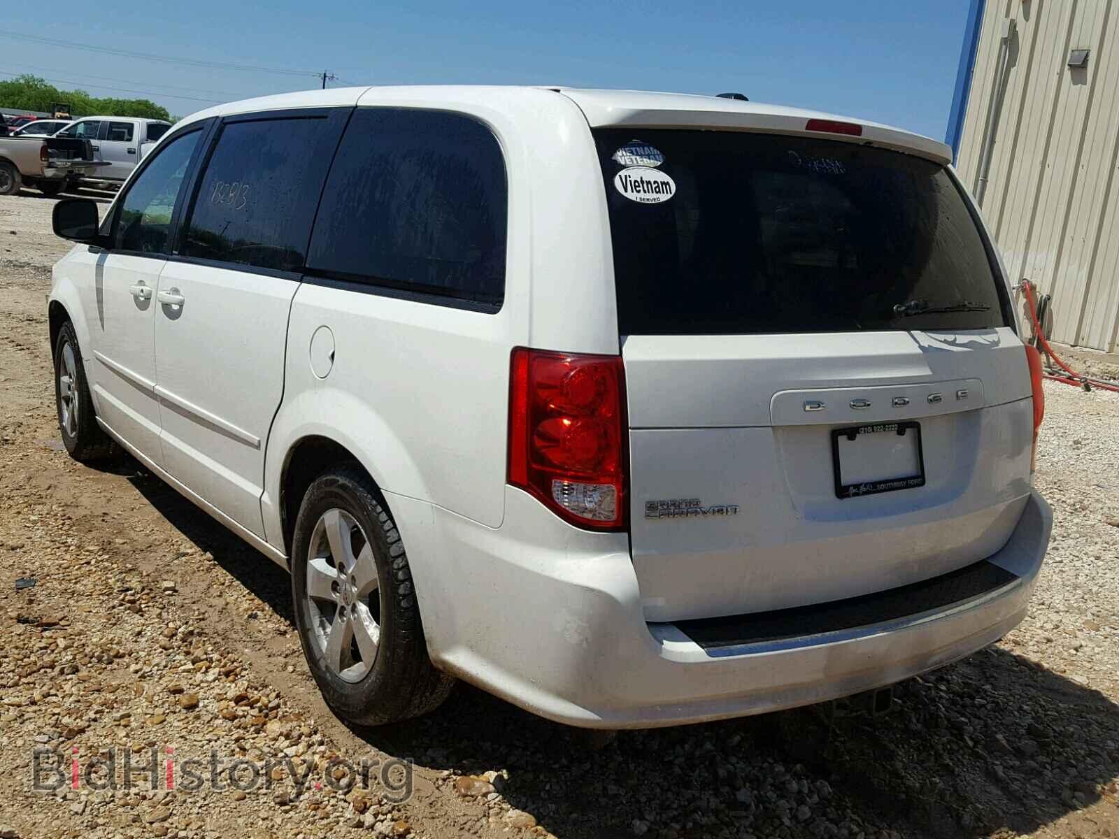 2013 DODGE CARAVAN - VIN: 2C4RDGBG0DR543021 - Фото 3