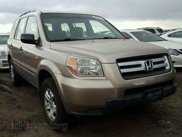 Фотография 5FNYF181X7B018893 - HONDA PILOT 2007