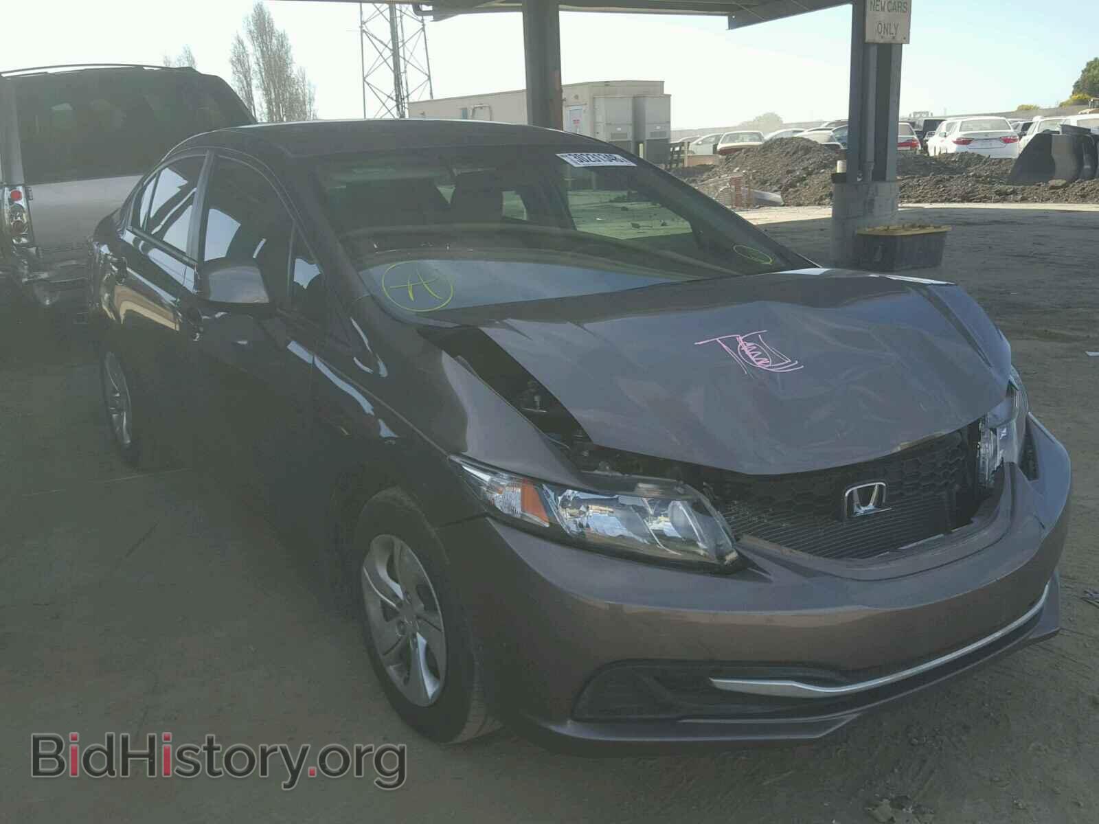 Фотография 19XFB2F52DE049121 - HONDA CIVIC 2013