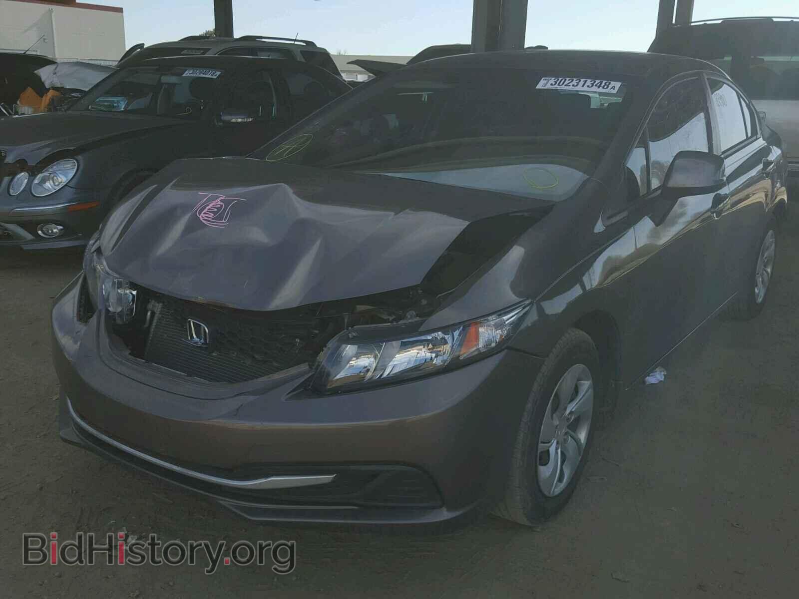 2013 HONDA CIVIC - VIN: 19XFB2F52DE049121 - Фото 2
