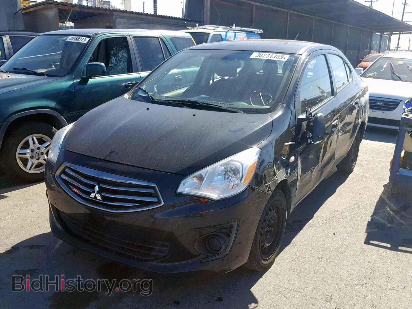 2017 MITSUBISHI MIRAGE - VIN: ML32F3FJ5HHF16737 - Фото 2