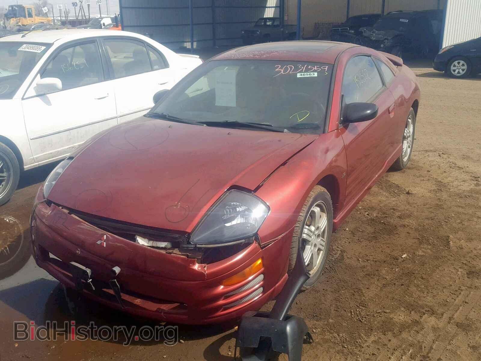 2000 MITSUBISHI ECLIPSE - VIN: 4A3AC54L6YE141051 - Фото 2