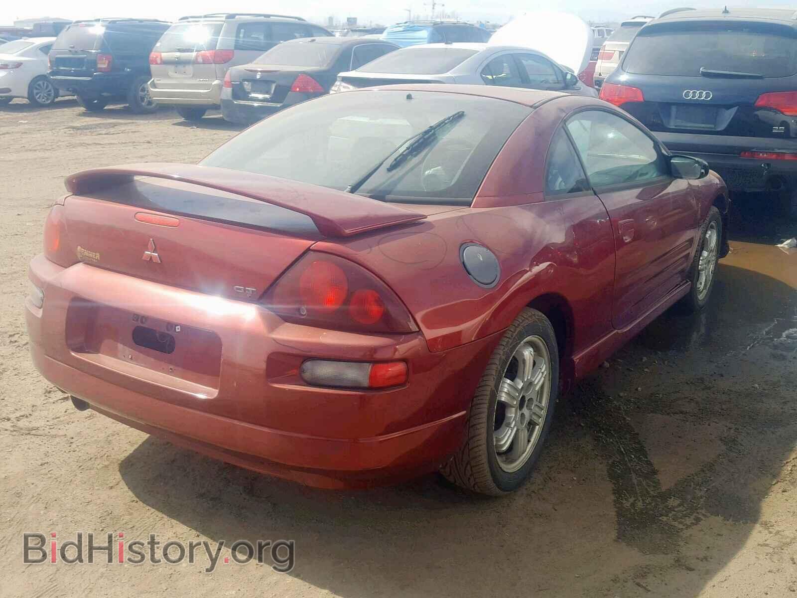 2000 MITSUBISHI ECLIPSE - VIN: 4A3AC54L6YE141051 - Фото 4