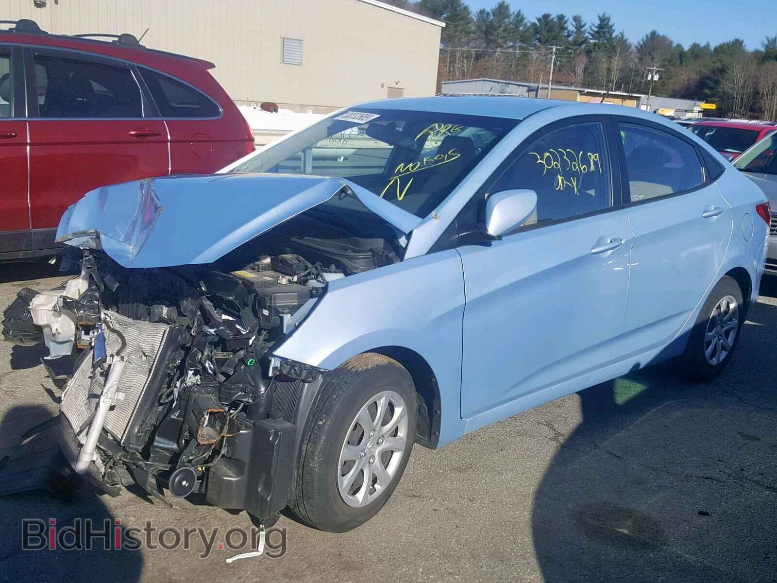 2014 HYUNDAI ACCENT - VIN: KMHCT4AE3EU692014 - Фото 2
