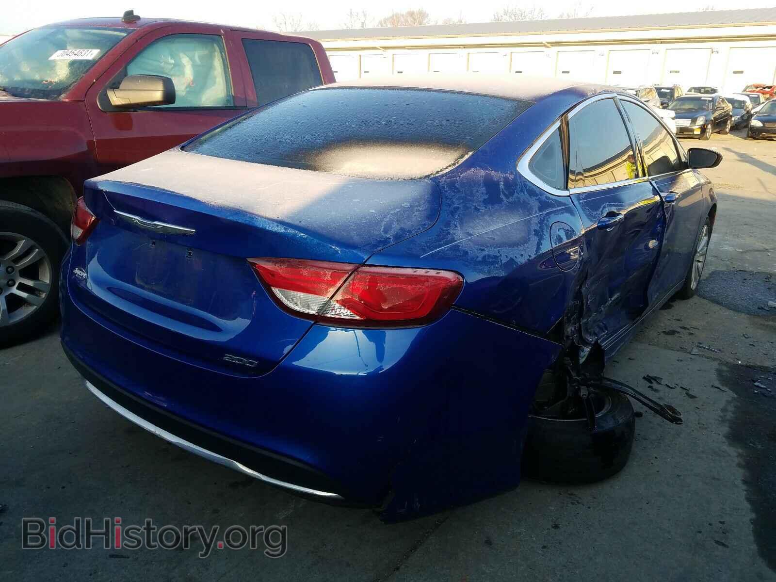 2015 CHRYSLER 200 - VIN: 1C3CCCAB1FN662112 - Фото 4