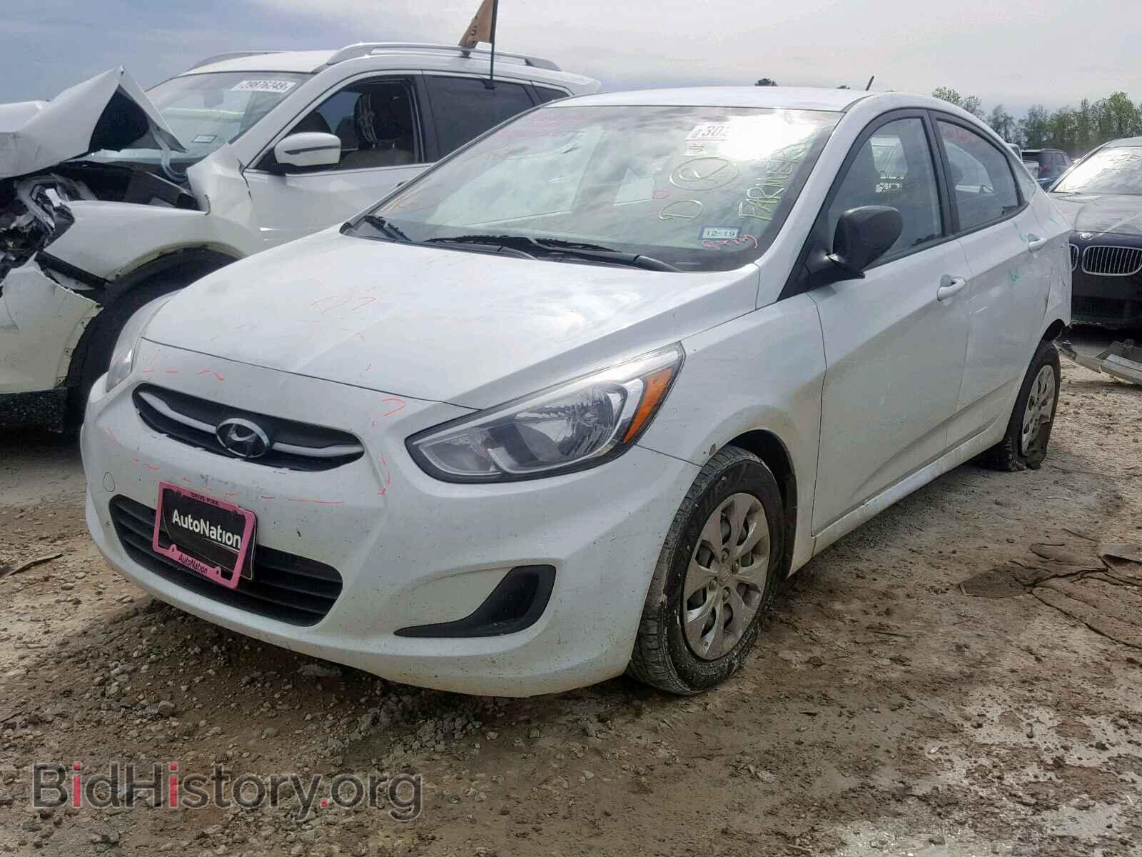 2016 HYUNDAI ACCENT - VIN: KMHCT4AE5GU981009 - Фото 2