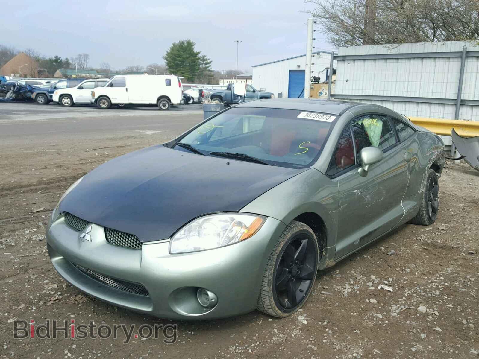 2008 MITSUBISHI ECLIPSE - VIN: 4A3AK24F98E008764 - Фото 2
