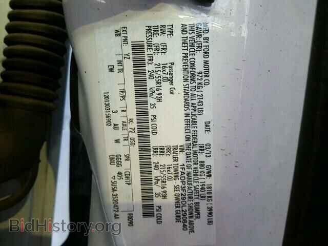 2013 FORD FOCUS - VIN: 1FADP3F29DL290840 - Фото 10