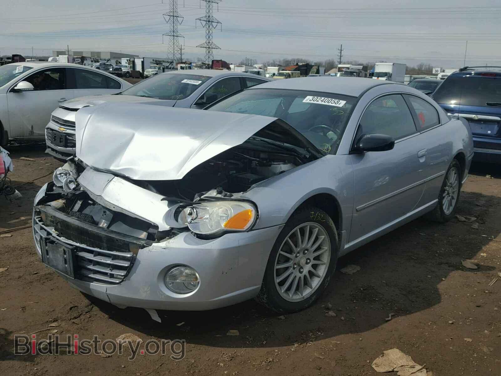 2004 CHRYSLER SEBRING - VIN: 4C3AG52H24E153183 - Фото 2