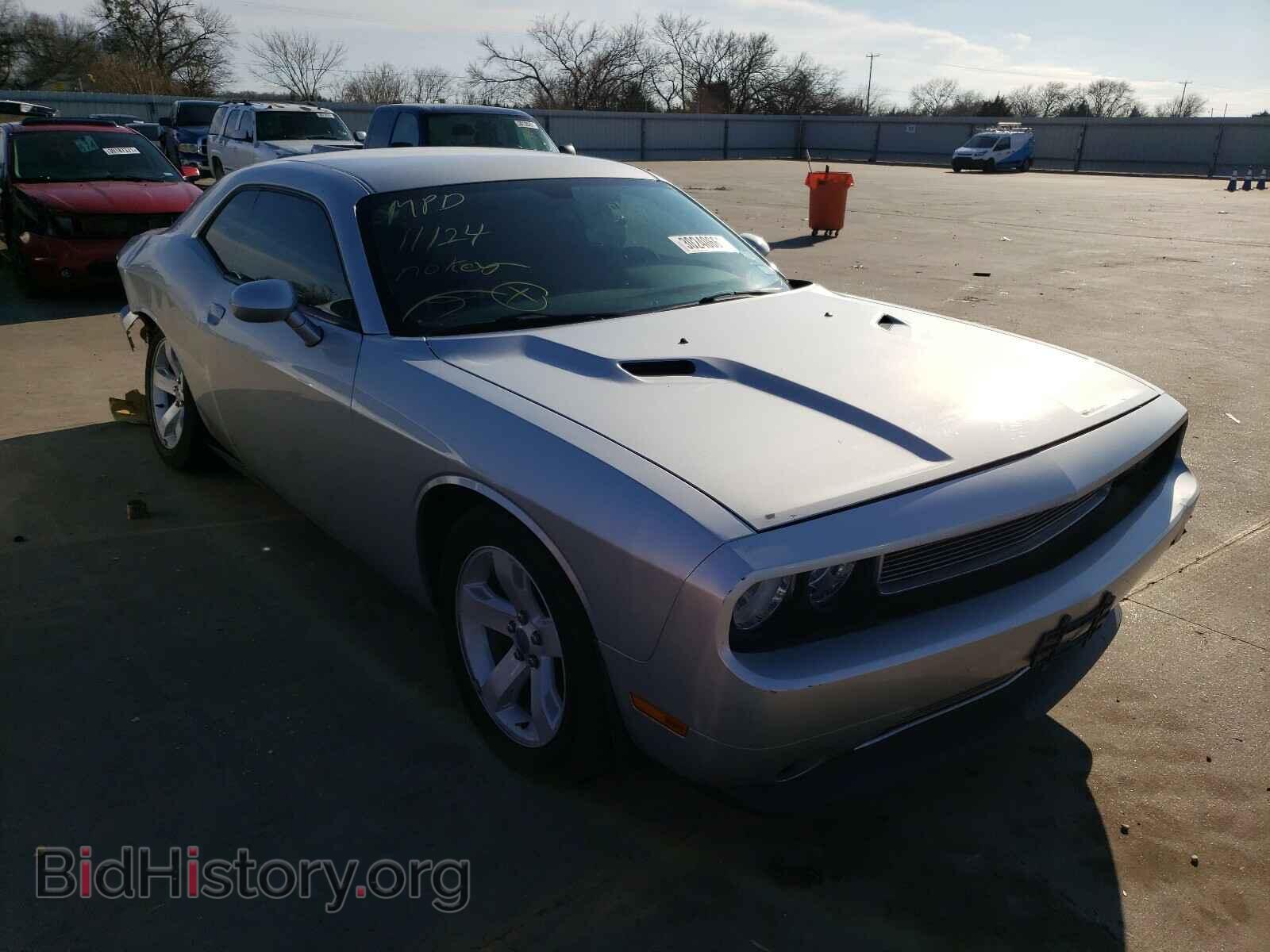 Фотография 2C3CDYAG0CH280809 - DODGE CHALLENGER 2012