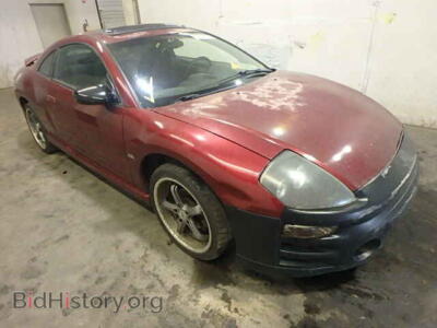 2003 Mitsubishi ECLIPSE Eclipse GT, красный — VIN 4A3AC84H03E054641, Copart