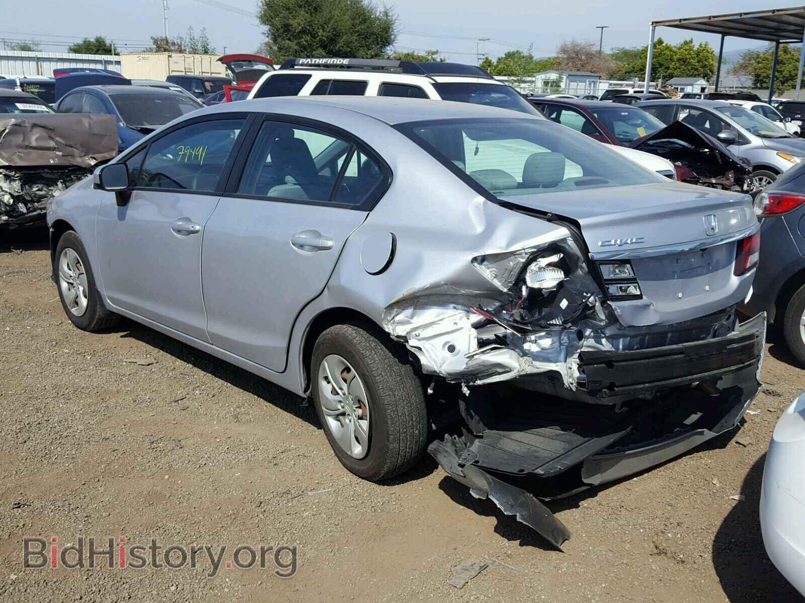 2014 HONDA CIVIC - VIN: 19XFB2F55EE240274 - Фото 3