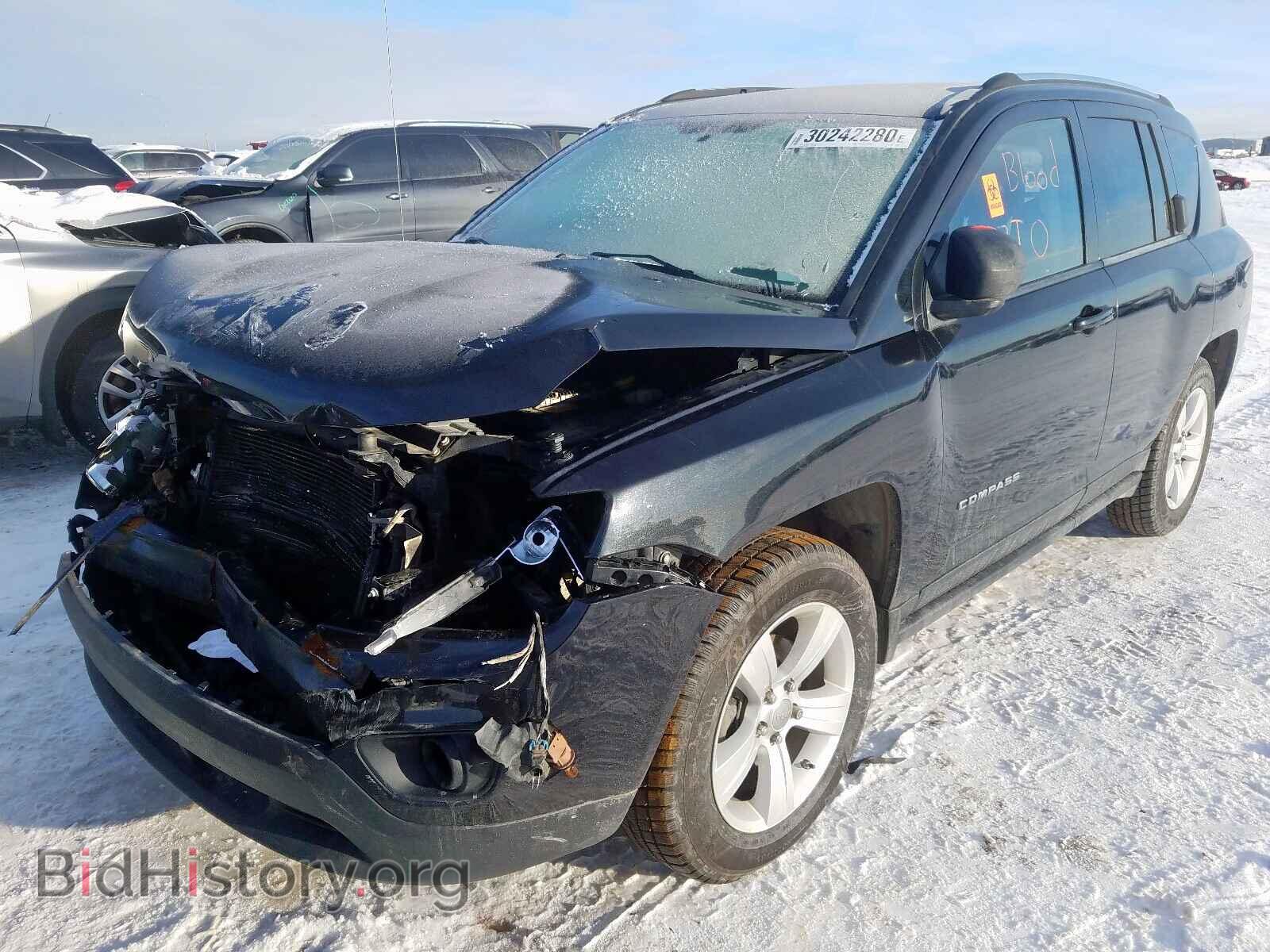 2011 JEEP COMPASS - VIN: 1J4NF4FB4BD225631 - Фото 2