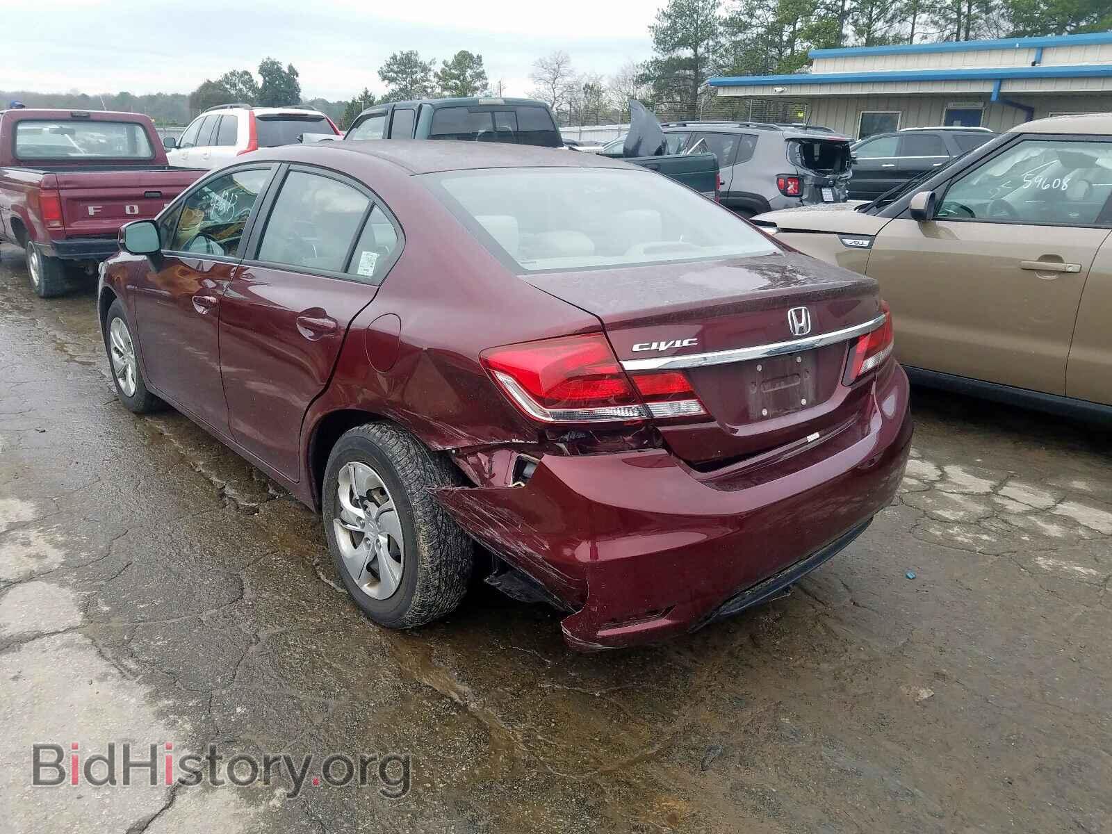 2013 HONDA CIVIC - VIN: 19XFB2F55DE034905 - Фото 3