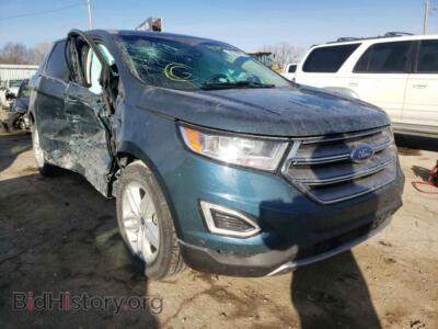 2016 Ford EDGE Edge SEL, green — VIN 2FMPK3J94GBB50480, Copart