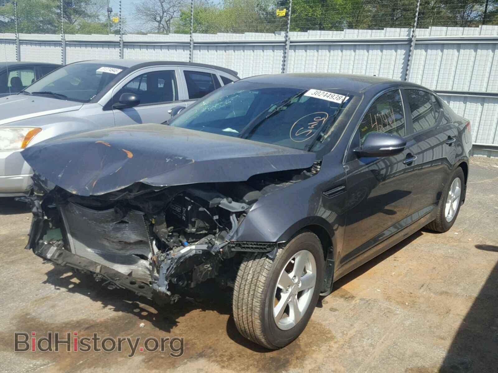 2015 KIA OPTIMA - VIN: KNAGM4A77F5643878 - Фото 2