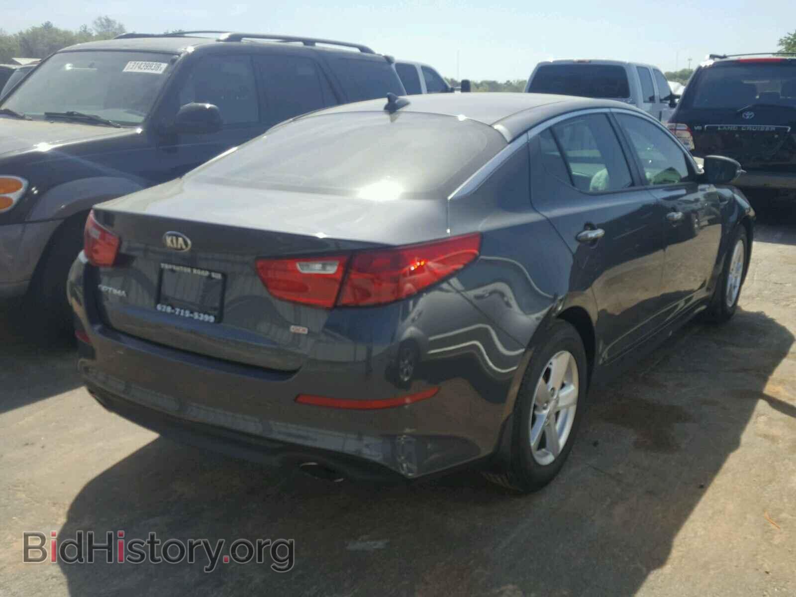 2015 KIA OPTIMA - VIN: KNAGM4A77F5643878 - Фото 4