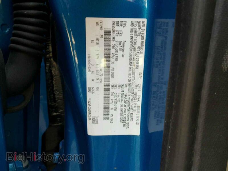 2014 Ford FOCUS (VIN 1FADP3F29EL322638) — фото 10 из 10