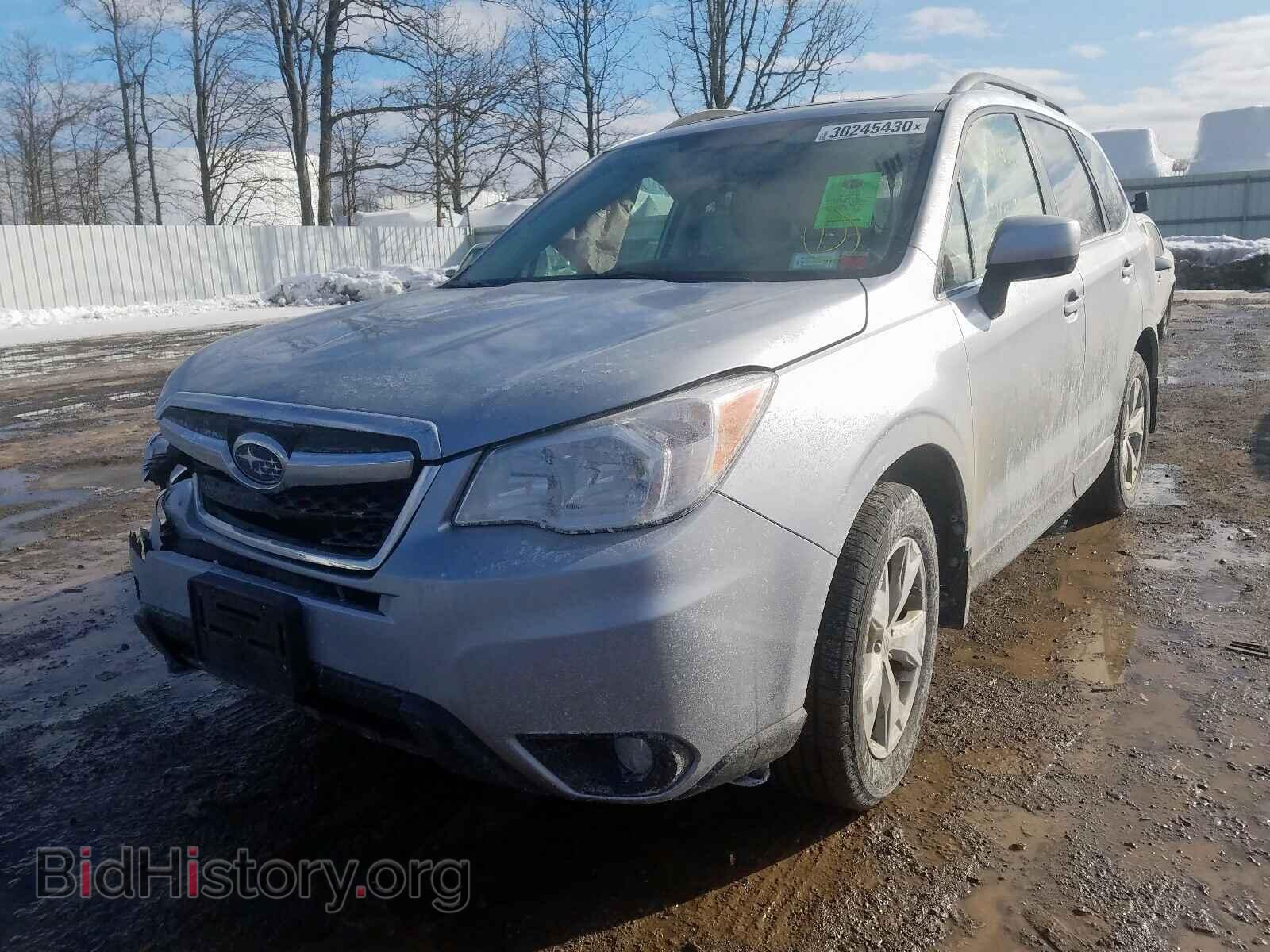 2015 SUBARU FORESTER - VIN: JF2SJAKC8FH821748 - Фото 2