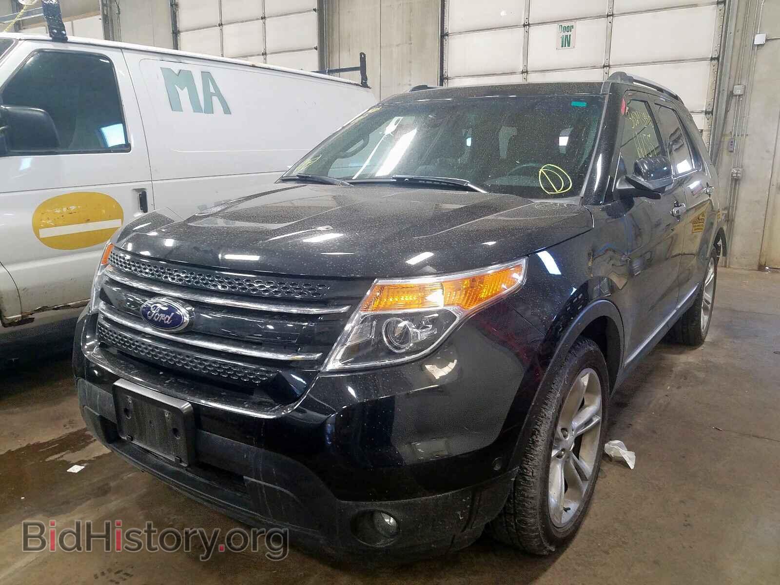 2014 FORD EXPLORER L - VIN: 1FM5K8F86EGC47867 - Фото 2