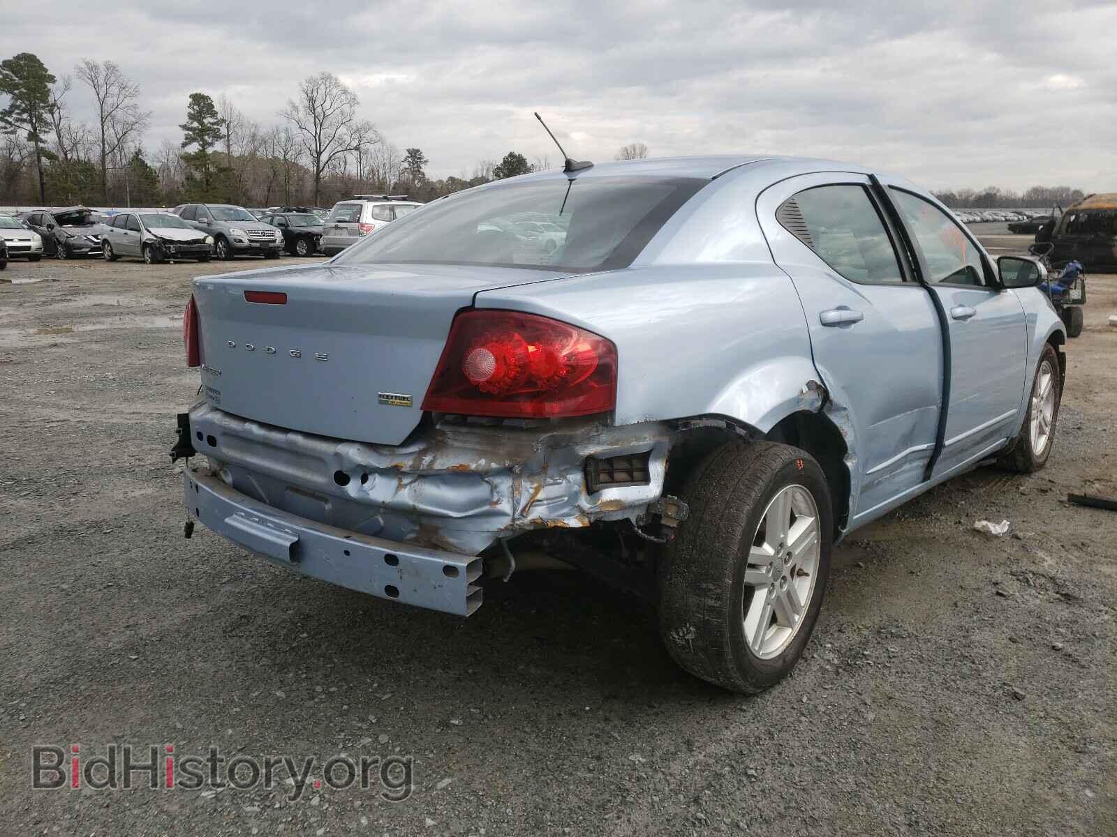2013 DODGE AVENGER - VIN: 1C3CDZCG3DN663462 - Фото 4