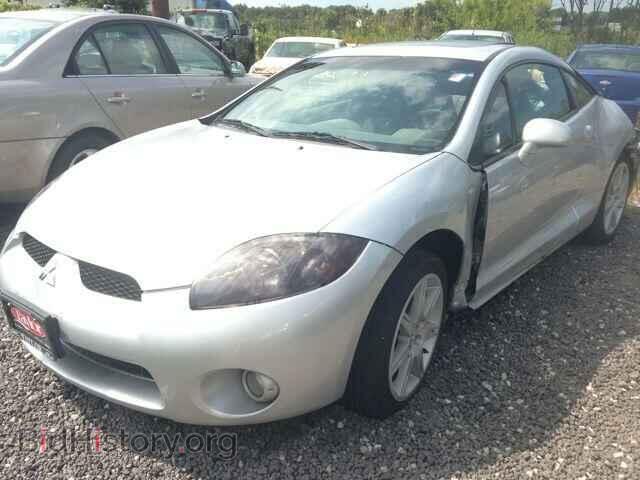 2007 MITSUBISHI ECLIPSE - VIN: 4A3AK34T17E009059 - Фото 2