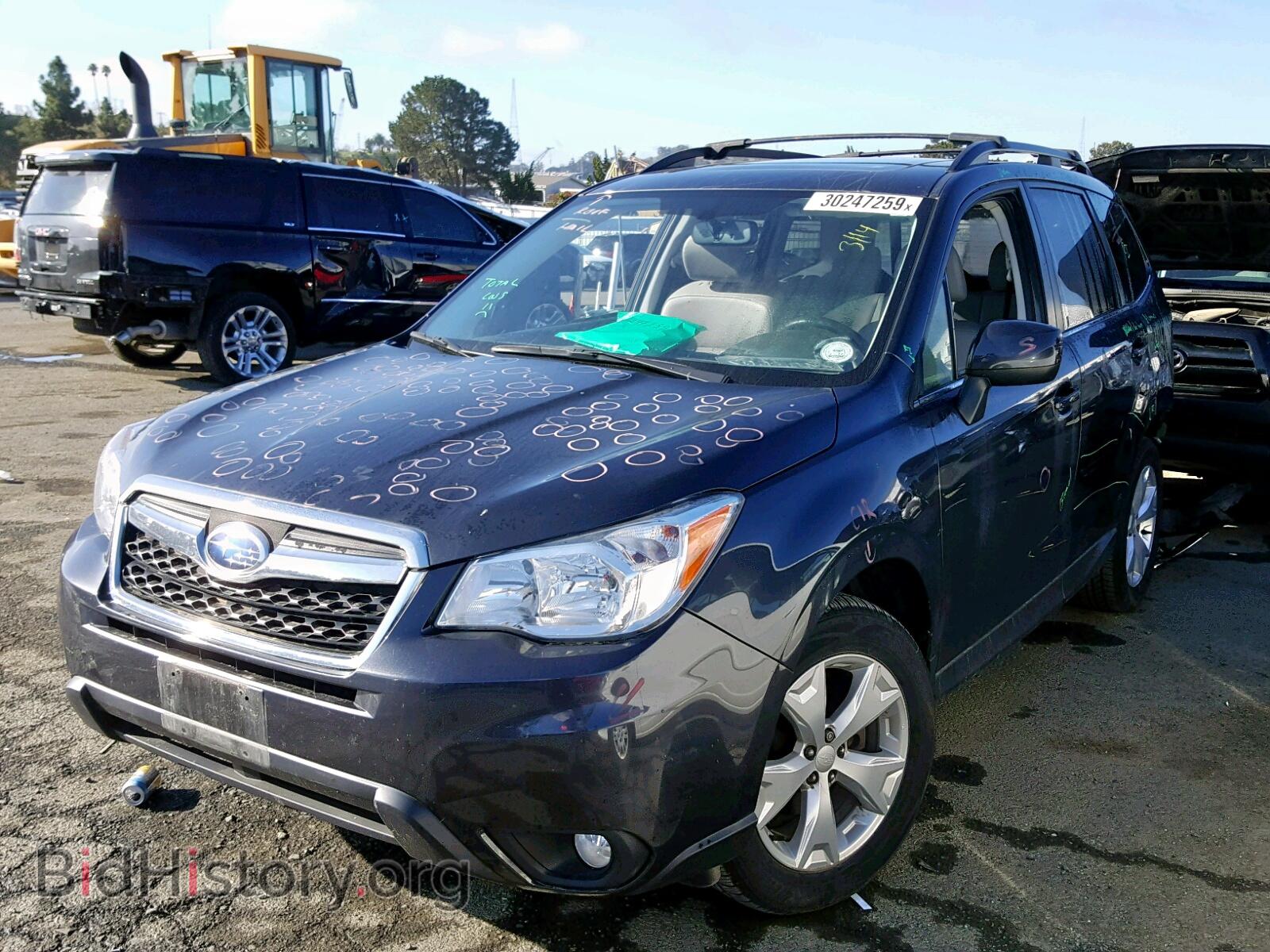 2014 SUBARU FORESTER - VIN: JF2SJAHC4EH440405 - Фото 2