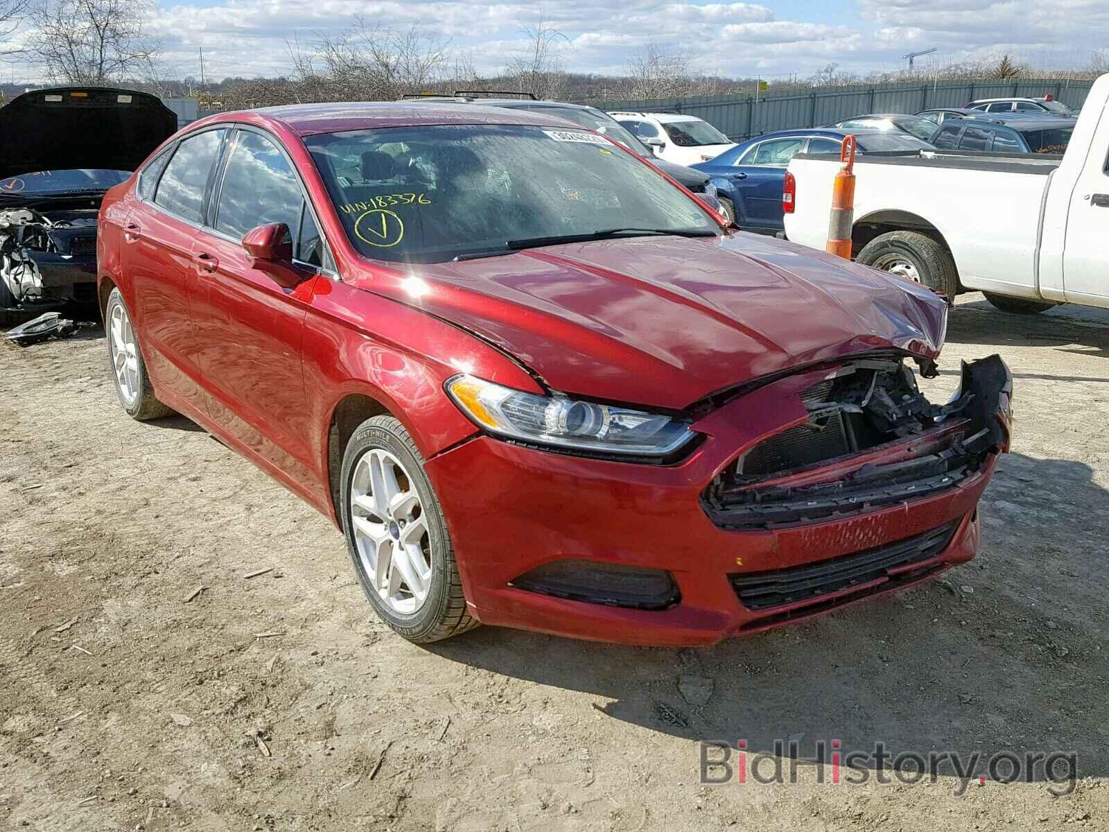 Фотография 3FA6P0H7XDR183376 - FORD FUSION SE 2013