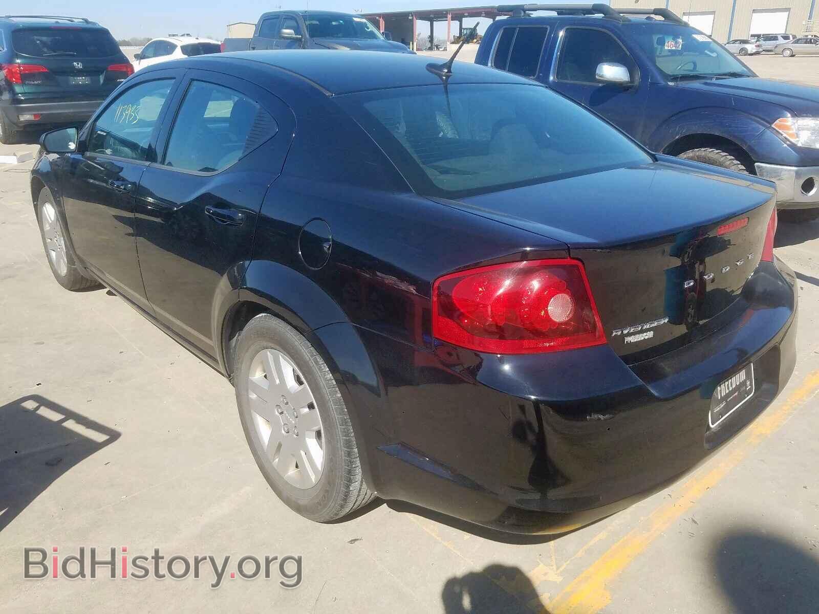 2014 DODGE AVENGER - VIN: 1C3CDZAG4EN113255 - Фото 3