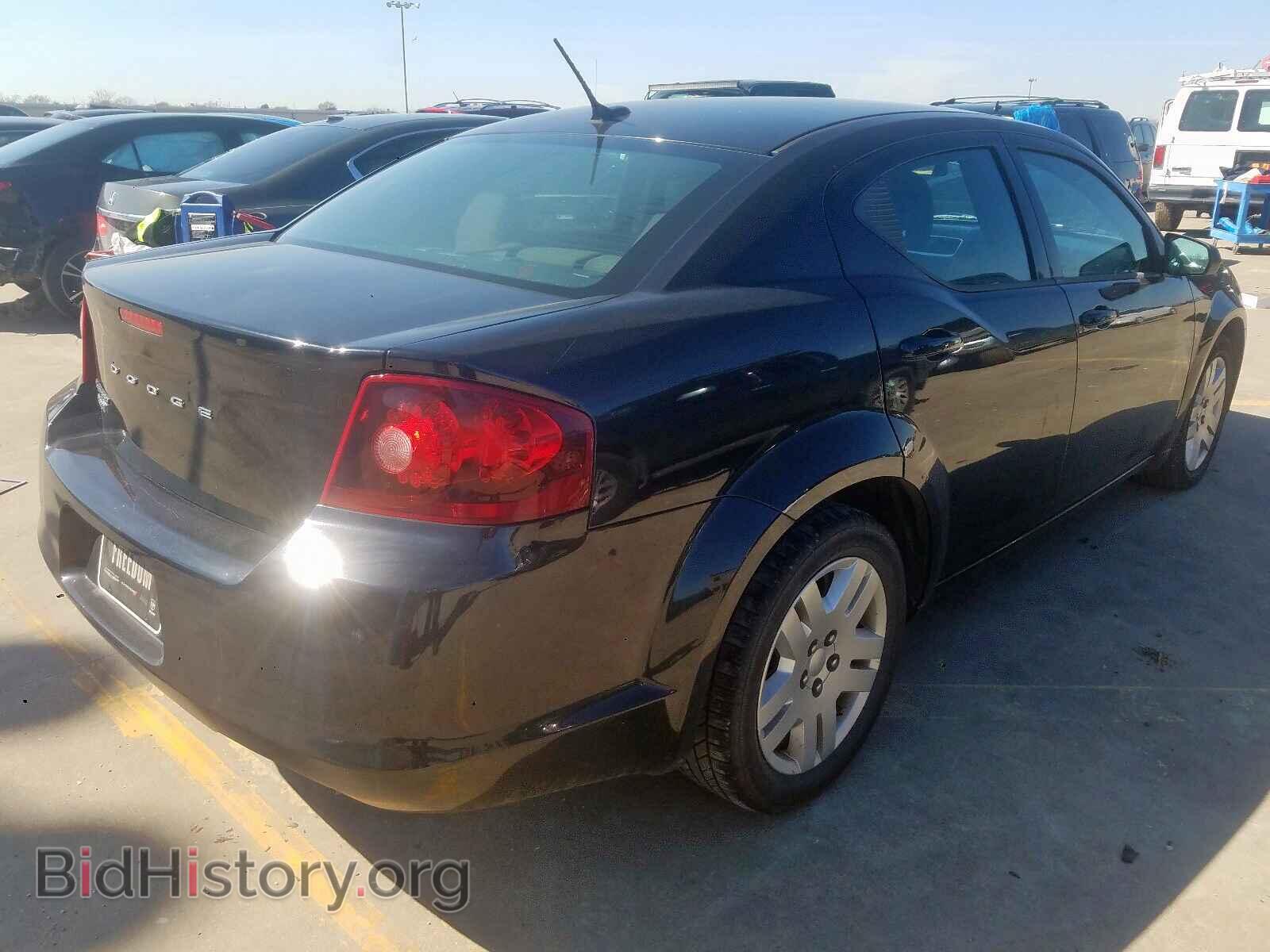 2014 DODGE AVENGER - VIN: 1C3CDZAG4EN113255 - Фото 4