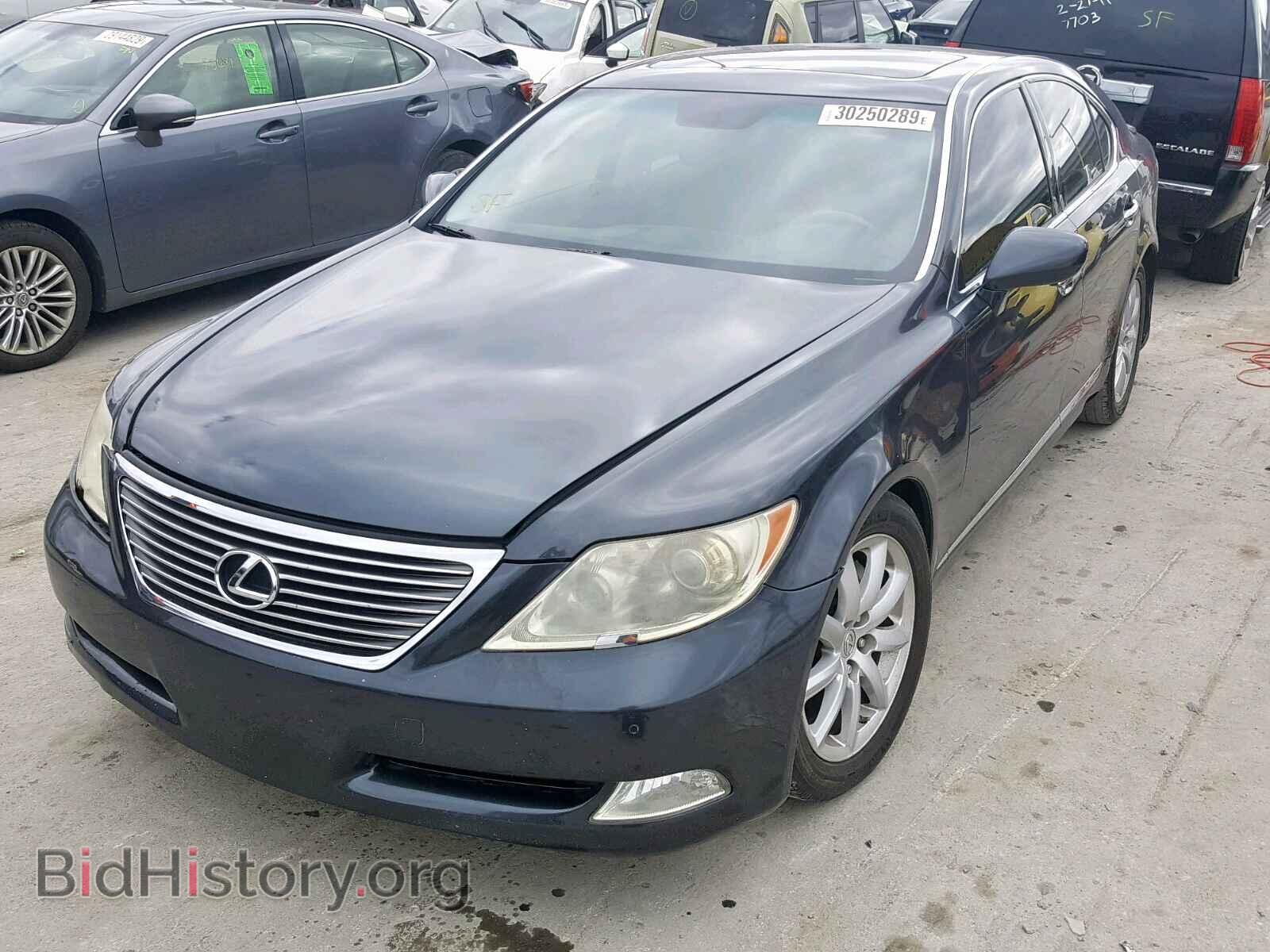 2007 LEXUS LS460 - VIN: JTHBL46F775007414 - Фото 2