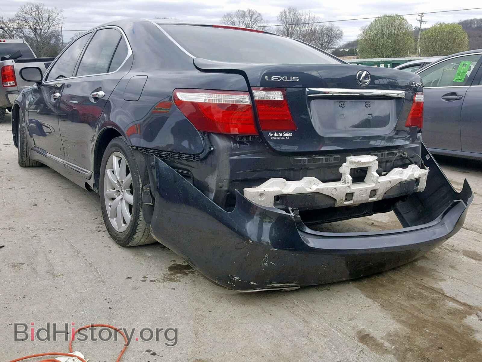 2007 LEXUS LS460 - VIN: JTHBL46F775007414 - Фото 3